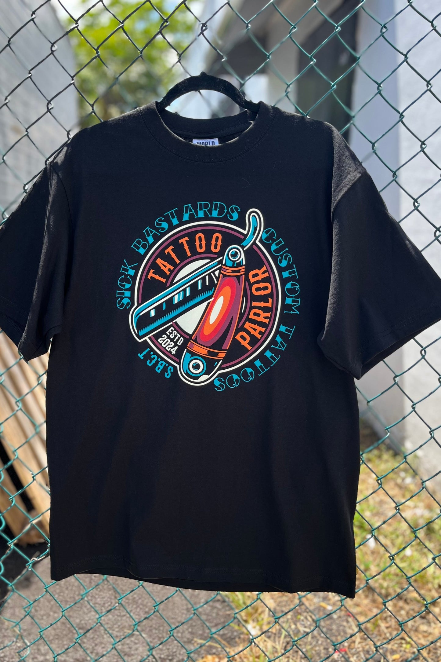 Sick Bastards Custom Tattoos Straight razor